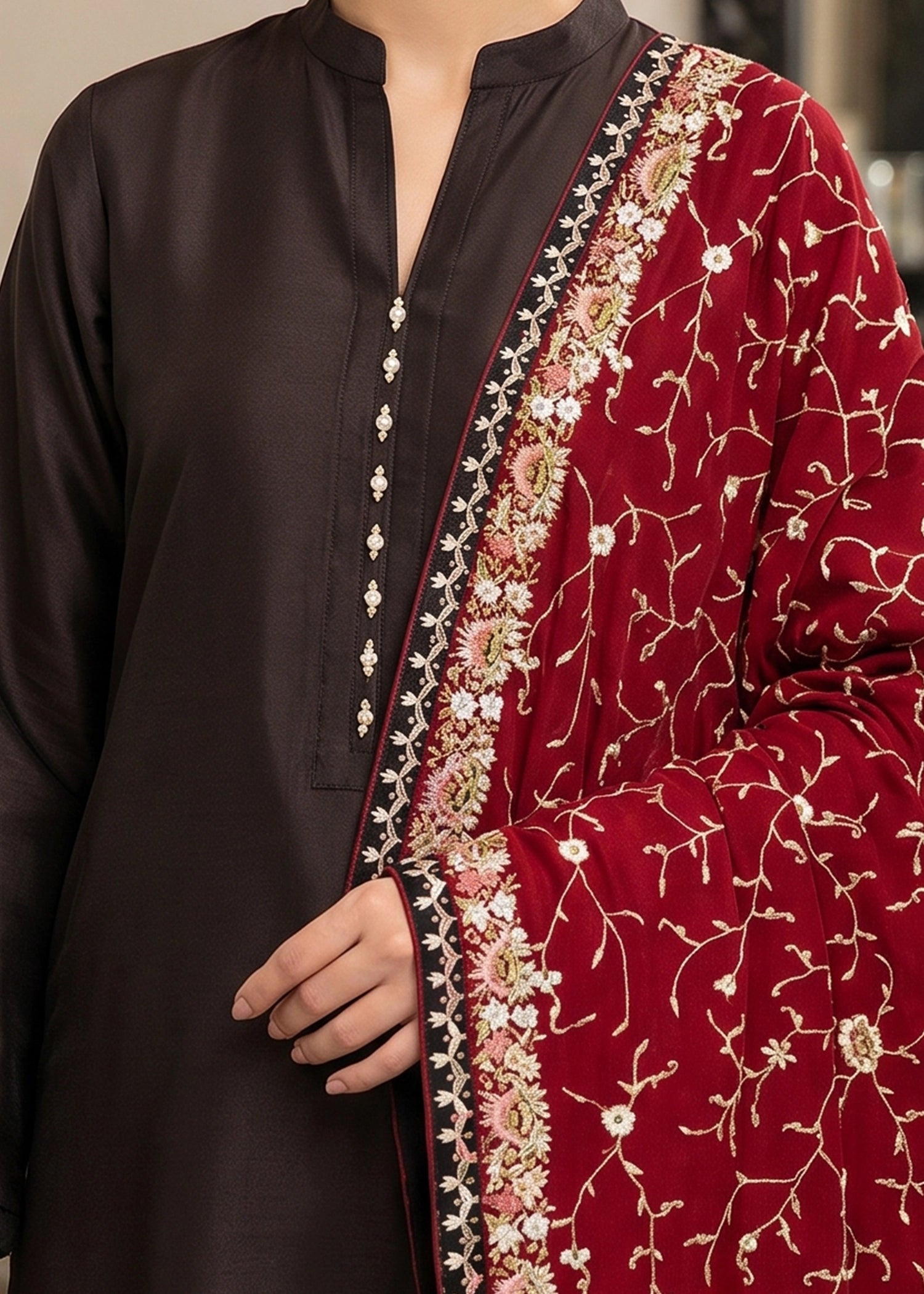 Rani - Maroon