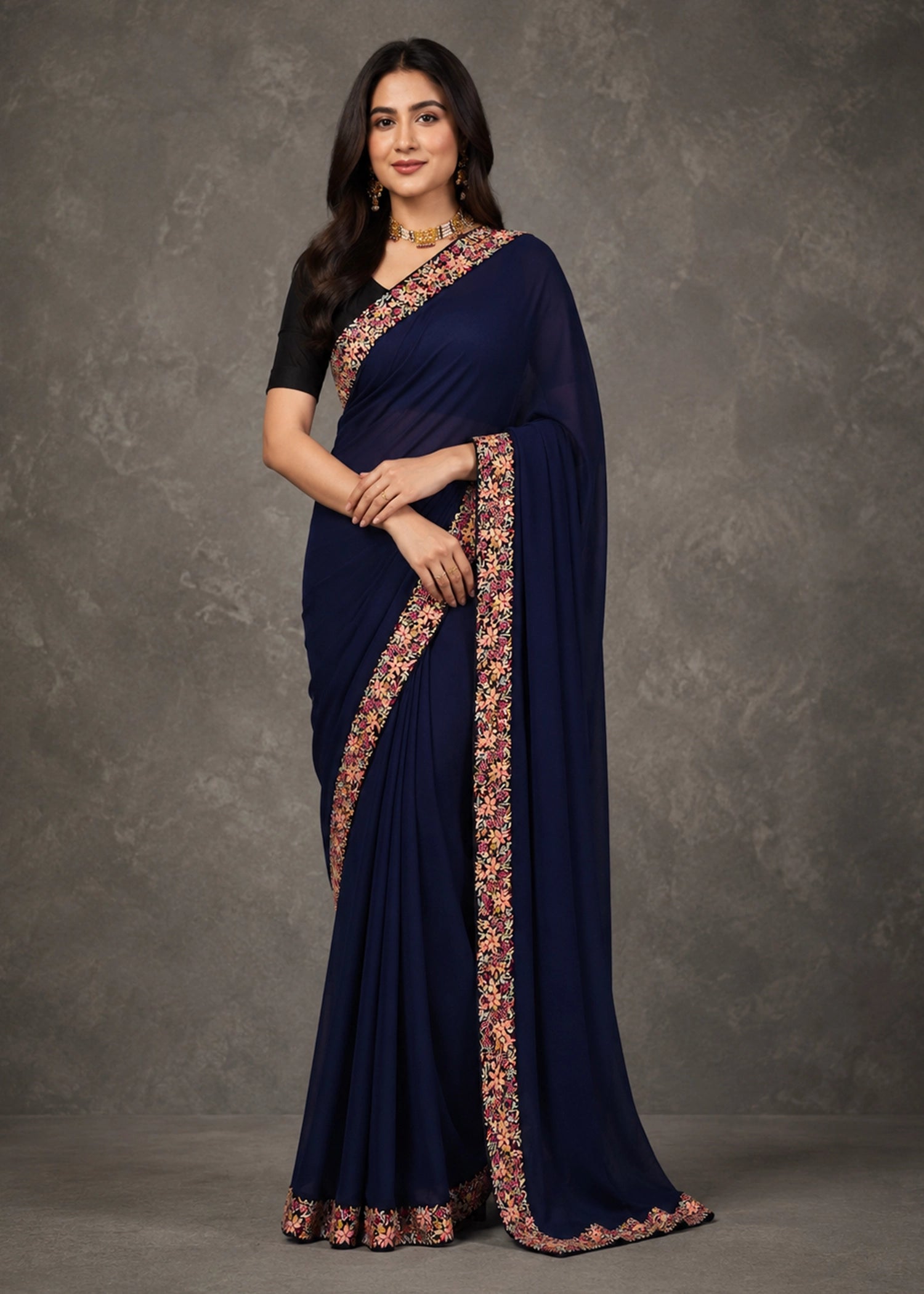 Parsi Gara Heirloom Sari